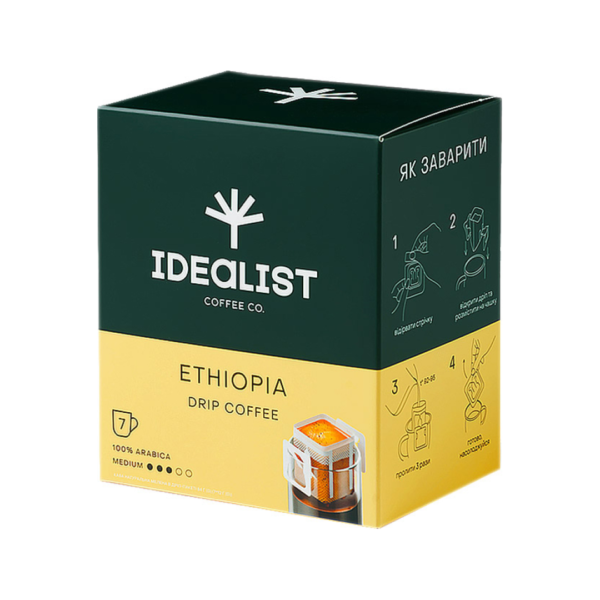 Дріп-пакет Idealist Coffee Co Ефіопія