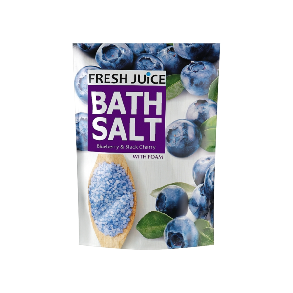 Сіль для ванни Blueberry & Black Cherry