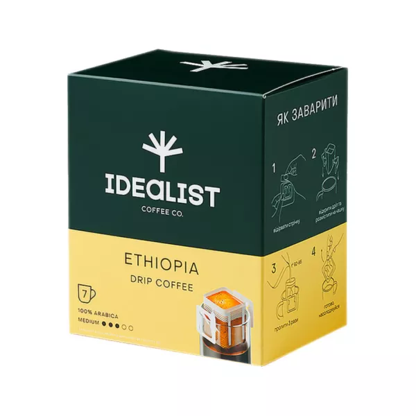 Дріп-пакет Idealist Coffee Co Ефіопія