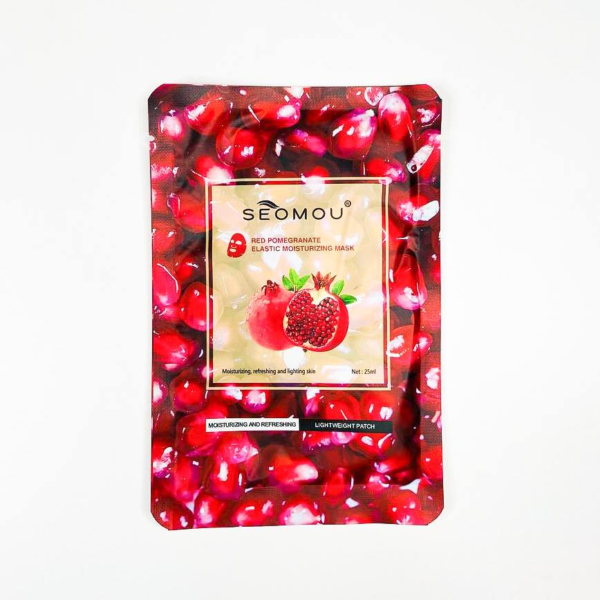 Маска для обличчя з гранатом "Seomou Red Pomegranate"